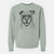 Bare Rufus the American Bulldog - Unisex Pigment Dyed Crew Sweatshirt