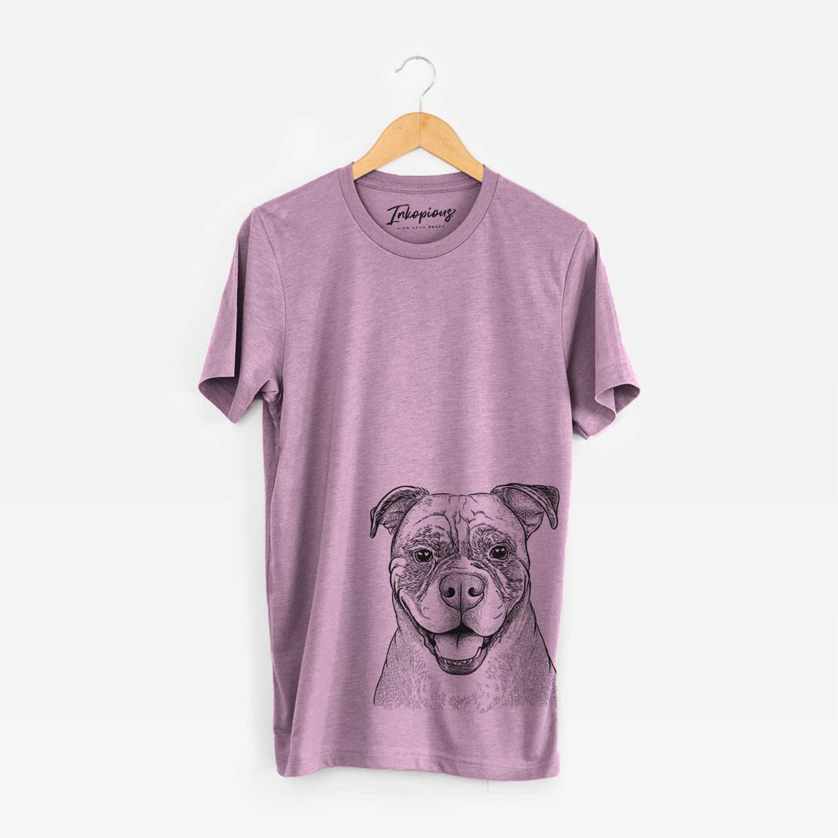 Rufus the American Bulldog - Bella Canvas Unisex Crewneck