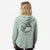 Rufus the Shiffon - Women's Cali Wave Zip-Up Sweatshirt