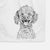 Rusty the Toy Poodle Decorative Hand Towel