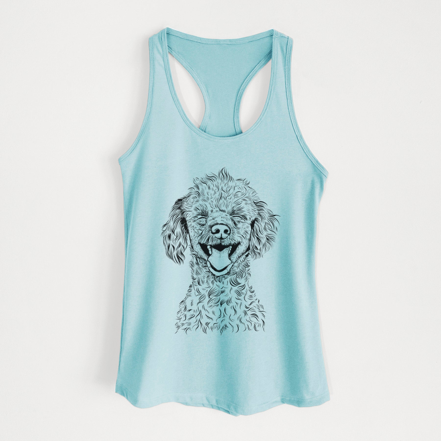 Rusty the Toy Poodle - Women's Racerback Tanktop