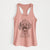 Rusty the Toy Poodle - Women's Racerback Tanktop