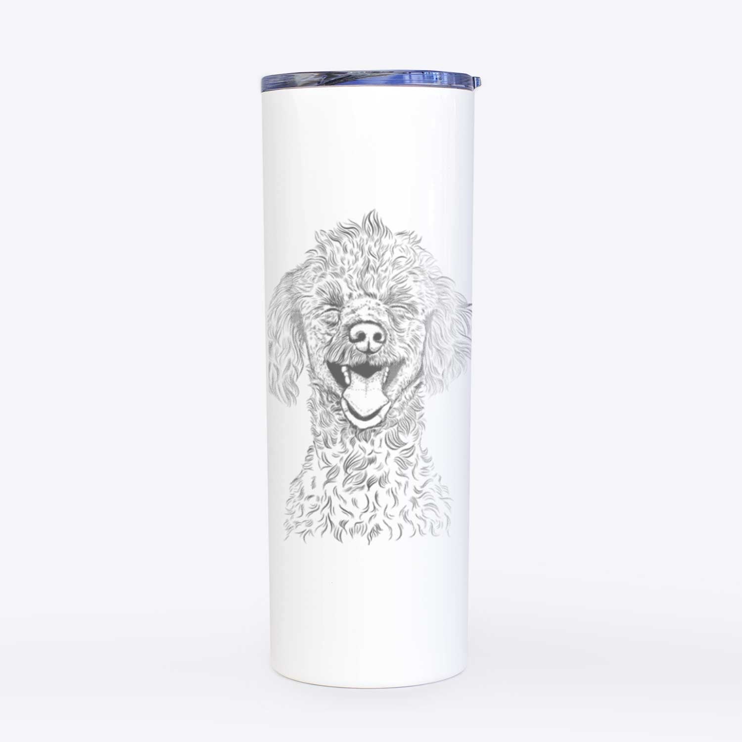 Rusty the Toy Poodle - 20oz Skinny Tumbler