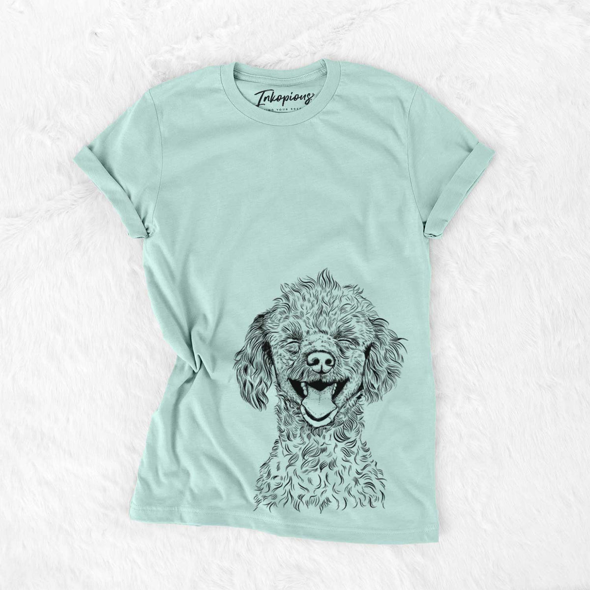 Bare Rusty the Toy Poodle - Unisex Crewneck