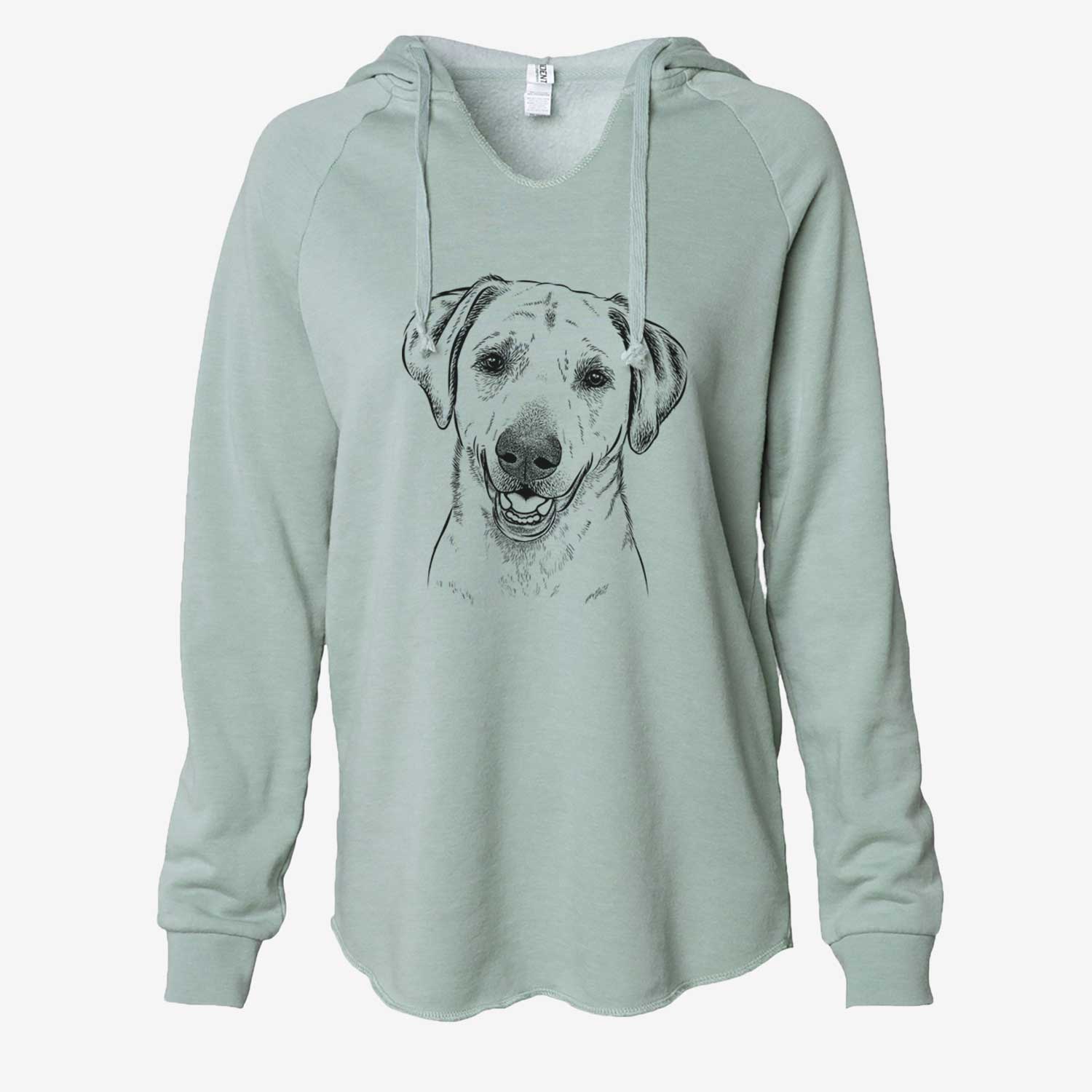 Rusty the Labrador Retriever - Cali Wave Hooded Sweatshirt