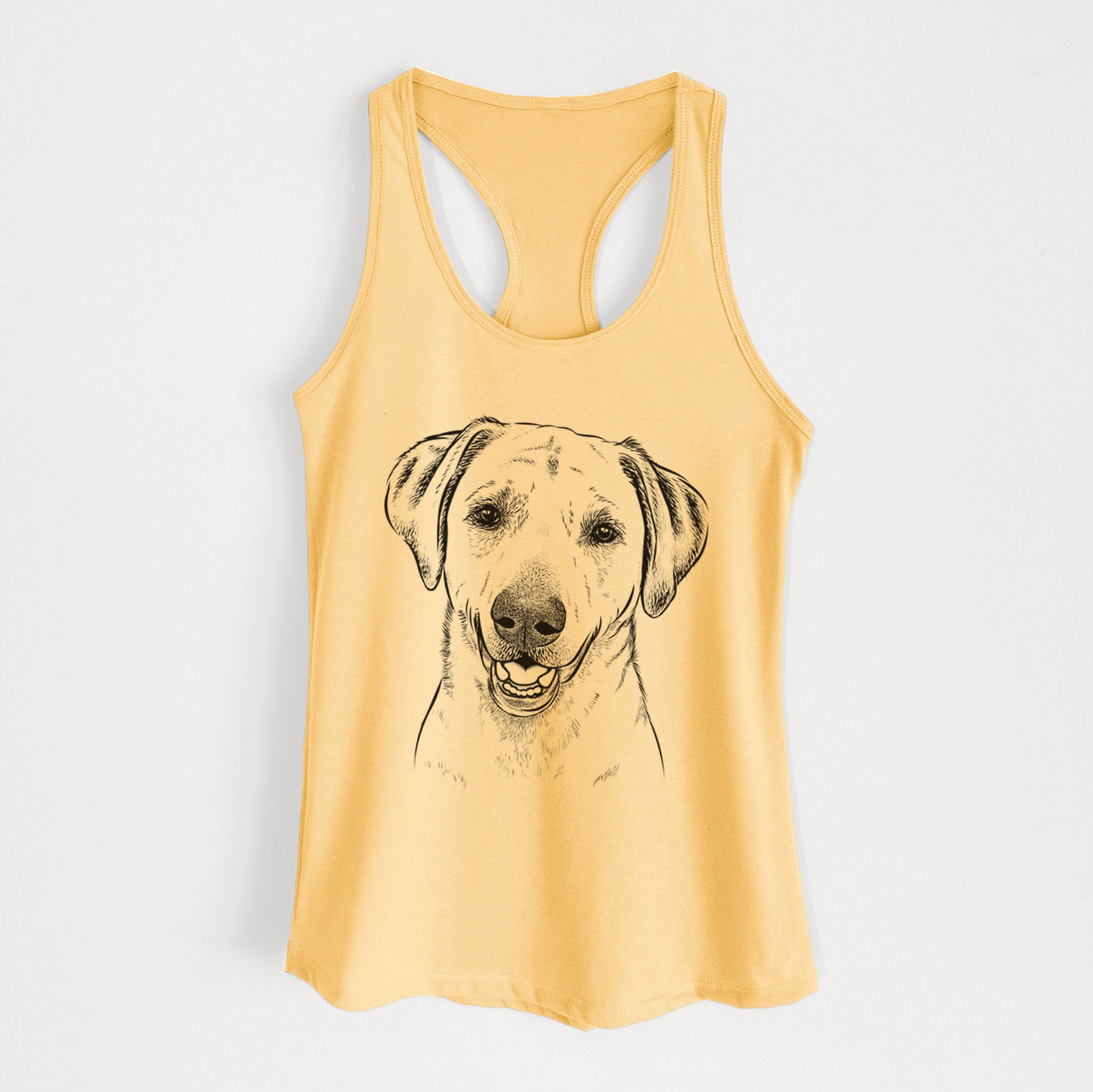 Rusty the Labrador Retriever - Women's Racerback Tanktop