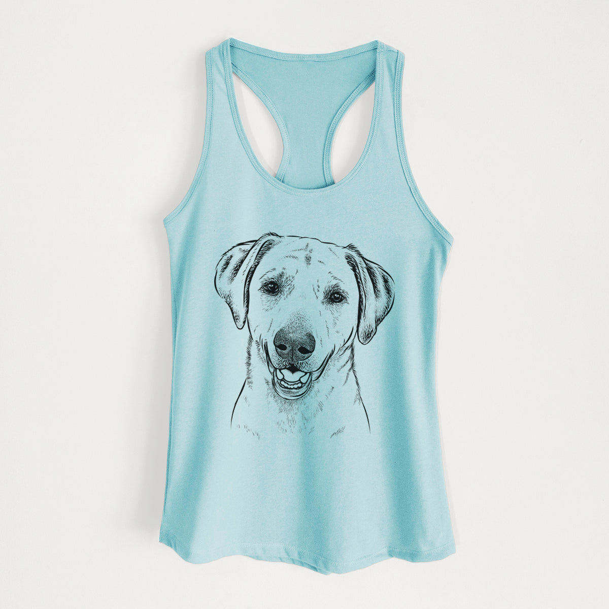 Rusty the Labrador Retriever - Women's Racerback Tanktop