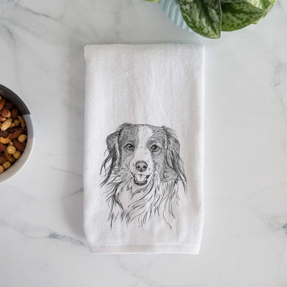 Rutger the Nederlandse Kooikerhondje Decorative Hand Towel