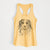 Rutger the Nederlandse Kooikerhondje - Women's Racerback Tanktop