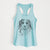 Rutger the Nederlandse Kooikerhondje - Women's Racerback Tanktop