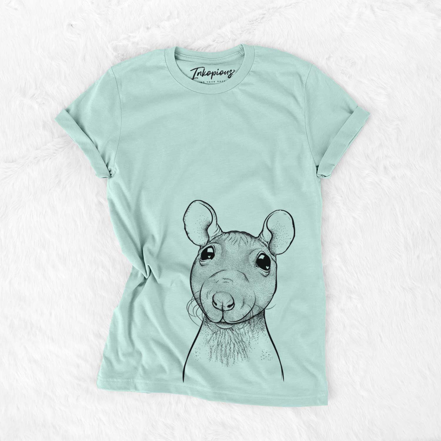 Ruthie the Hairless Rat - Bella Canvas Unisex Crewneck