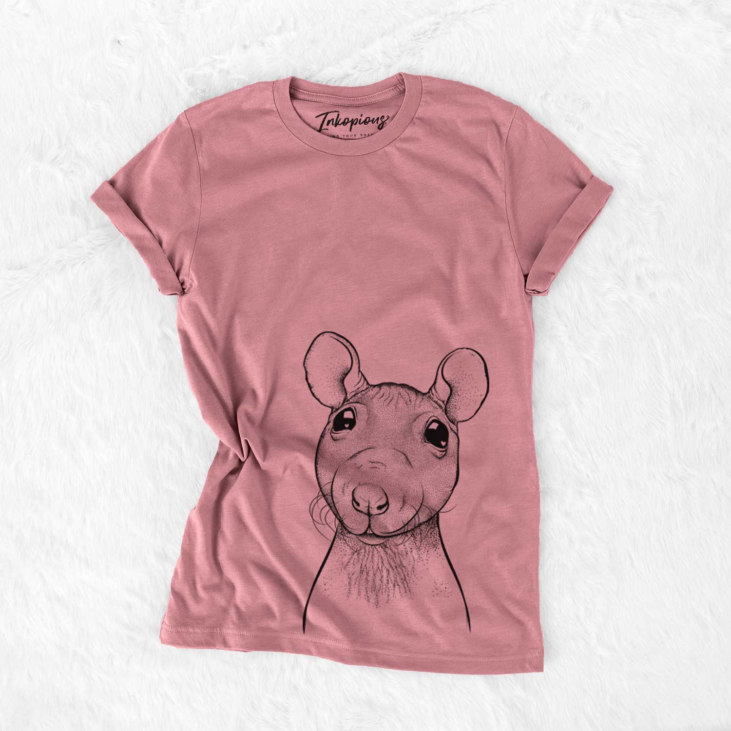 Ruthie the Hairless Rat - Bella Canvas Unisex Crewneck