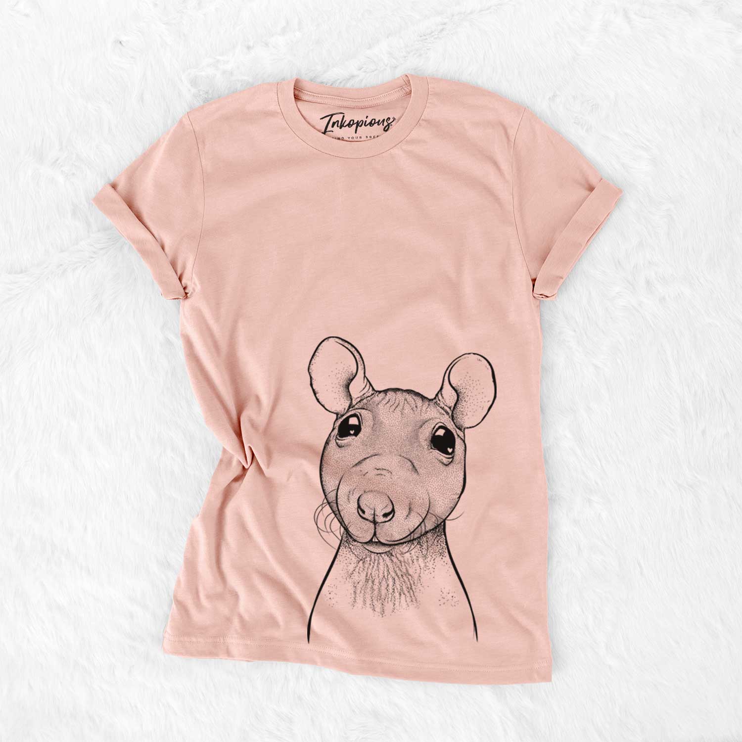 Ruthie the Hairless Rat - Bella Canvas Unisex Crewneck