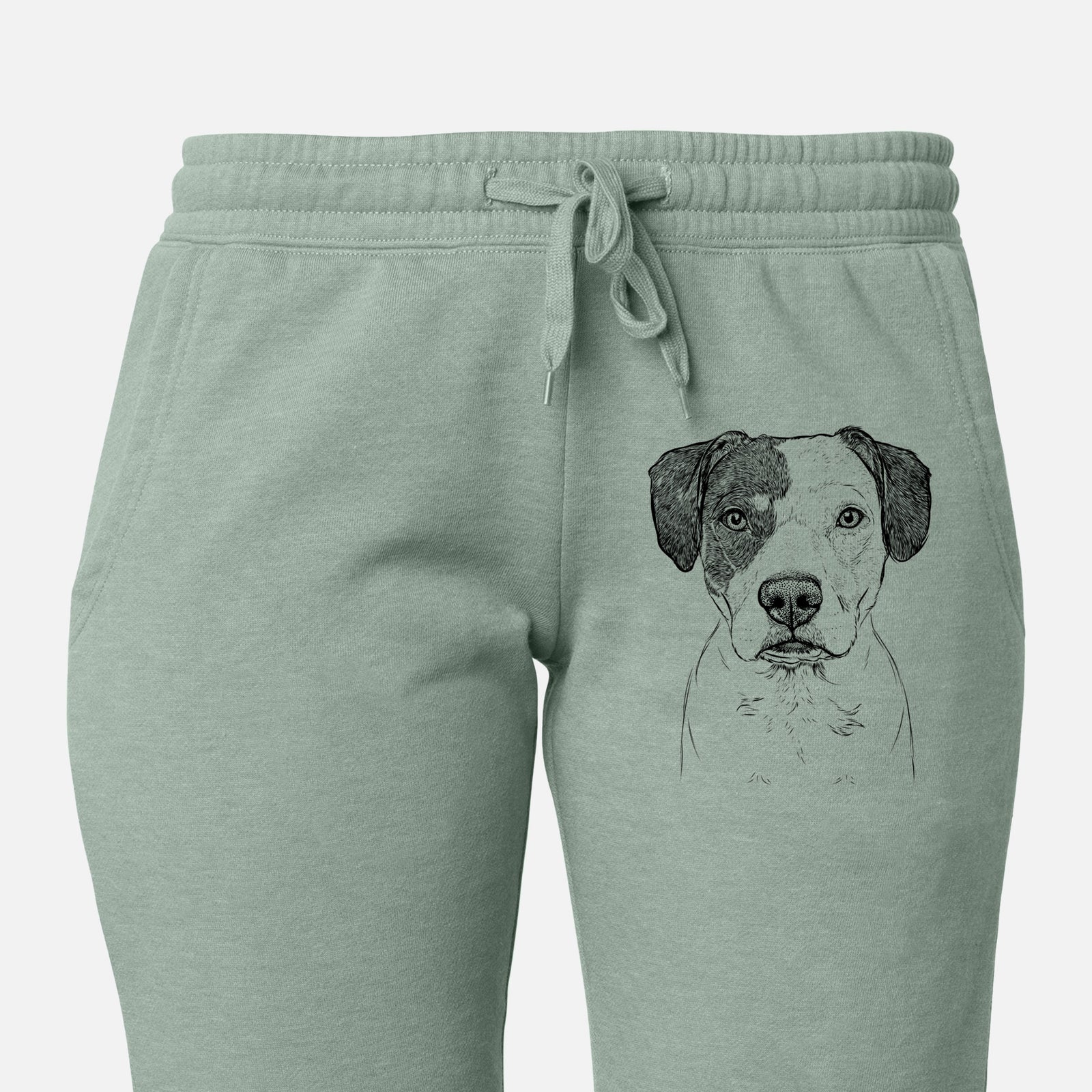 Ryleigh the Beagle Pitbull Mix - Women's Cali Wave Joggers