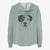 Ryleigh the Beagle Pitbull Mix - Women's Cali Wave Zip-Up Sweatshirt