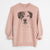 Bare Ryleigh the Beagle Pitbull Mix - Unisex Pigment Dyed Crew Sweatshirt