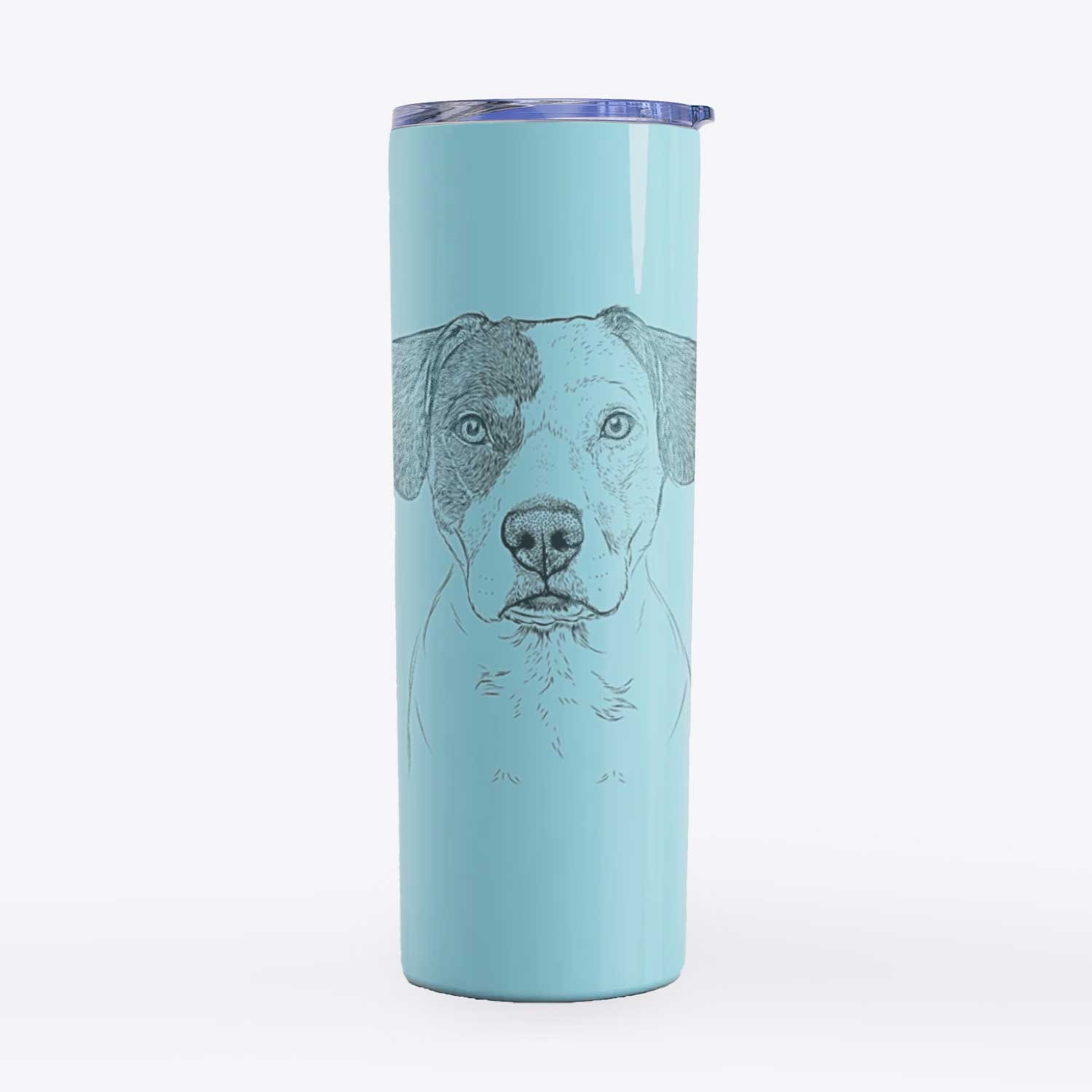 Ryleigh the Beagle Pitbull Mix - 20oz Skinny Tumbler