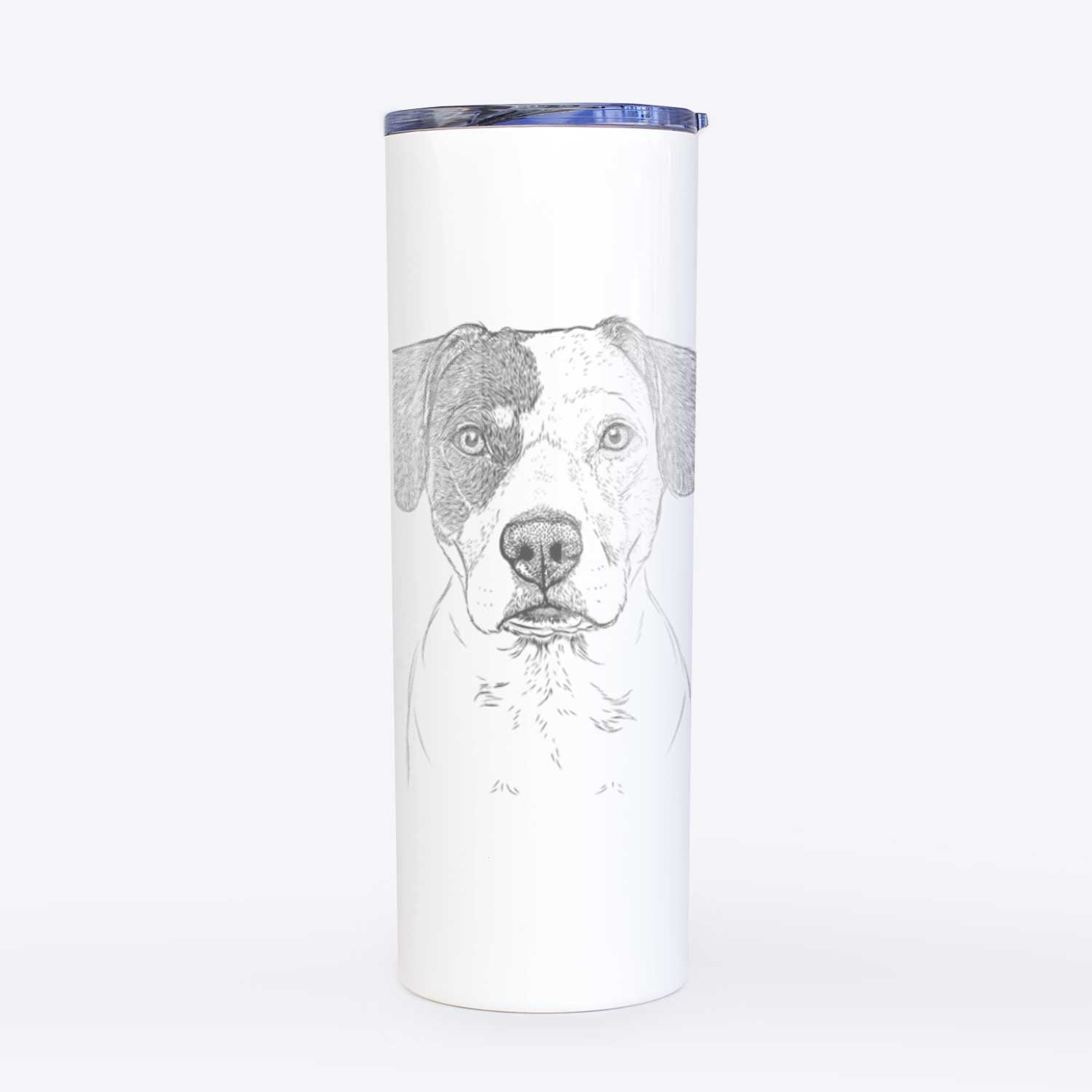 Ryleigh the Beagle Pitbull Mix - 20oz Skinny Tumbler