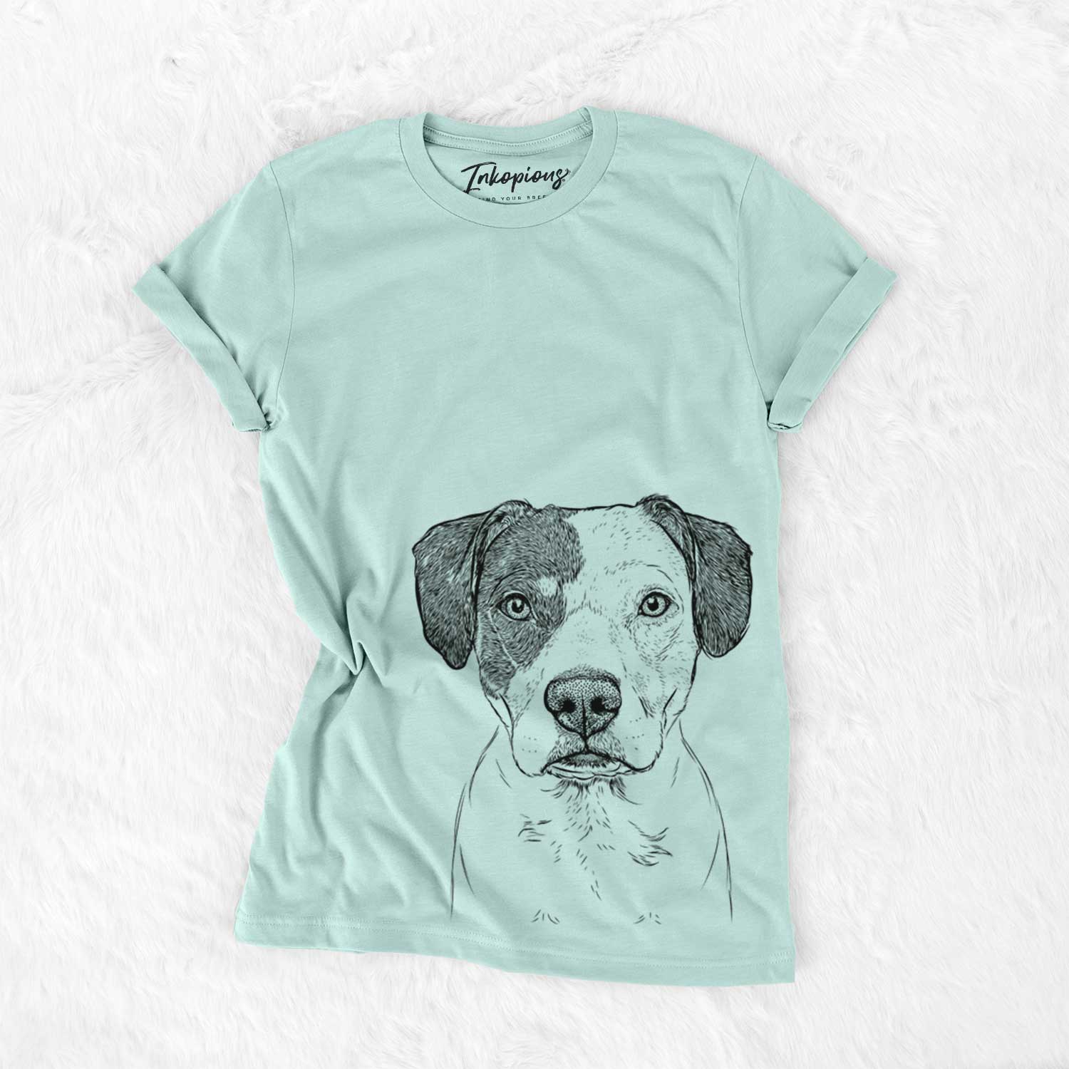 Bare Ryleigh the Beagle Pitbull Mix - Unisex Crewneck