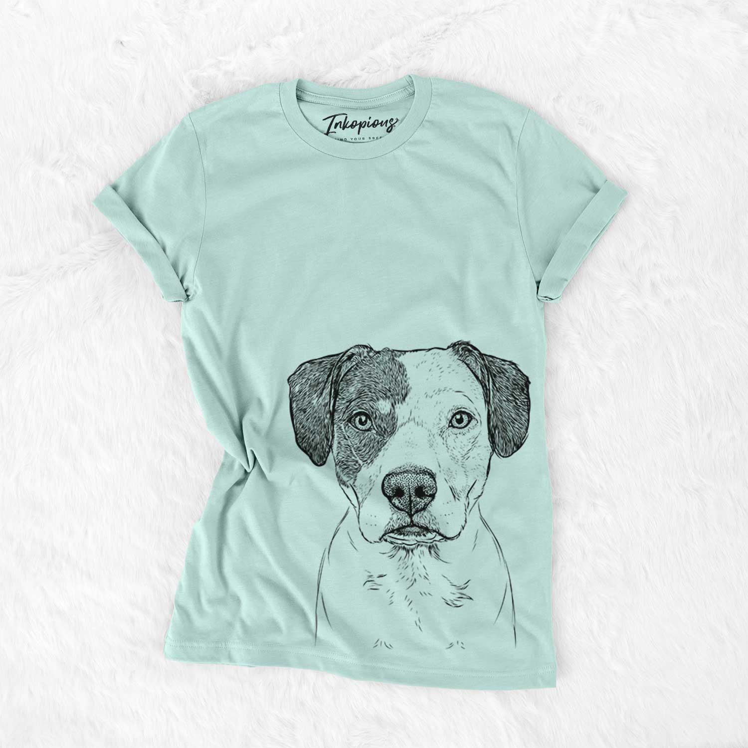 Ryleigh the Beagle Pitbull Mix - Bella Canvas Unisex Crewneck