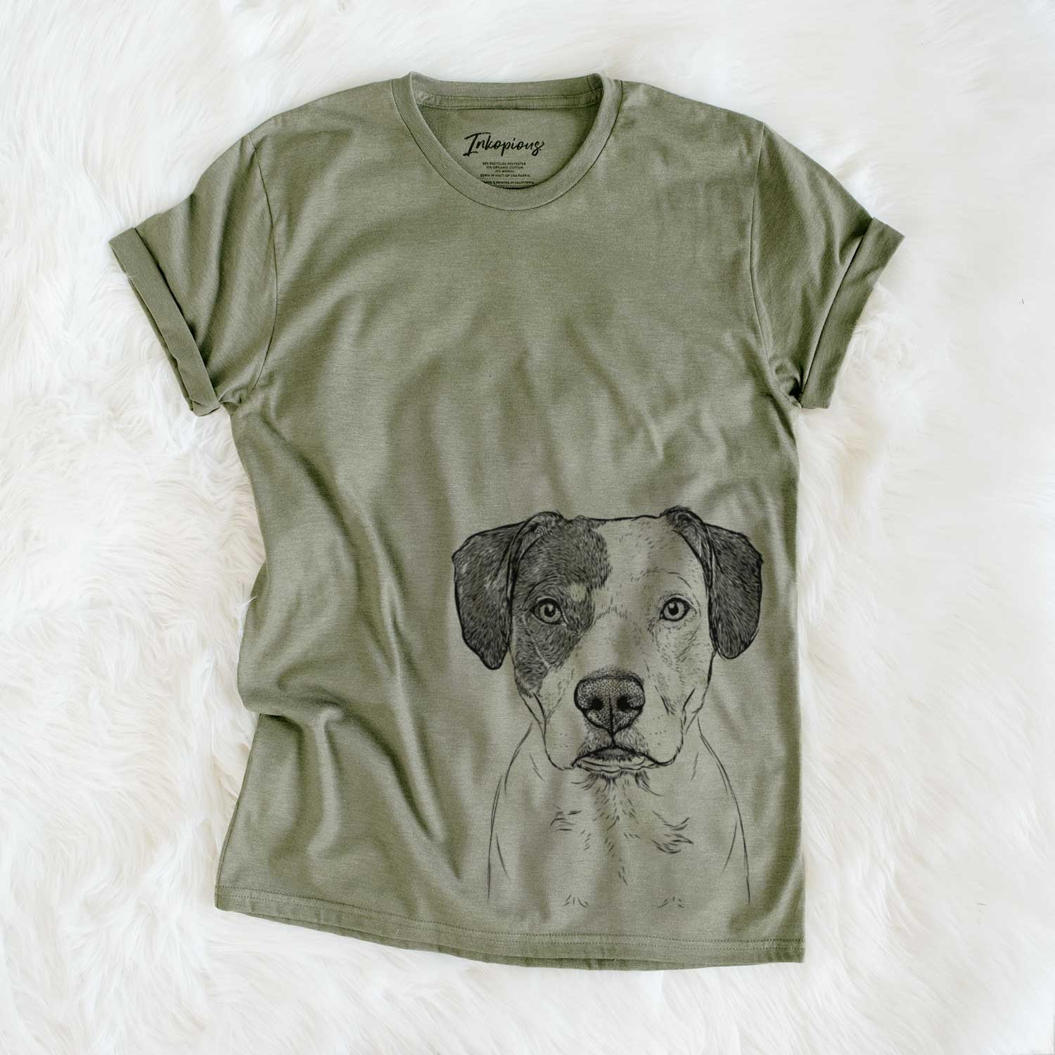 Bare Ryleigh the Beagle Pitbull Mix - Unisex Crewneck