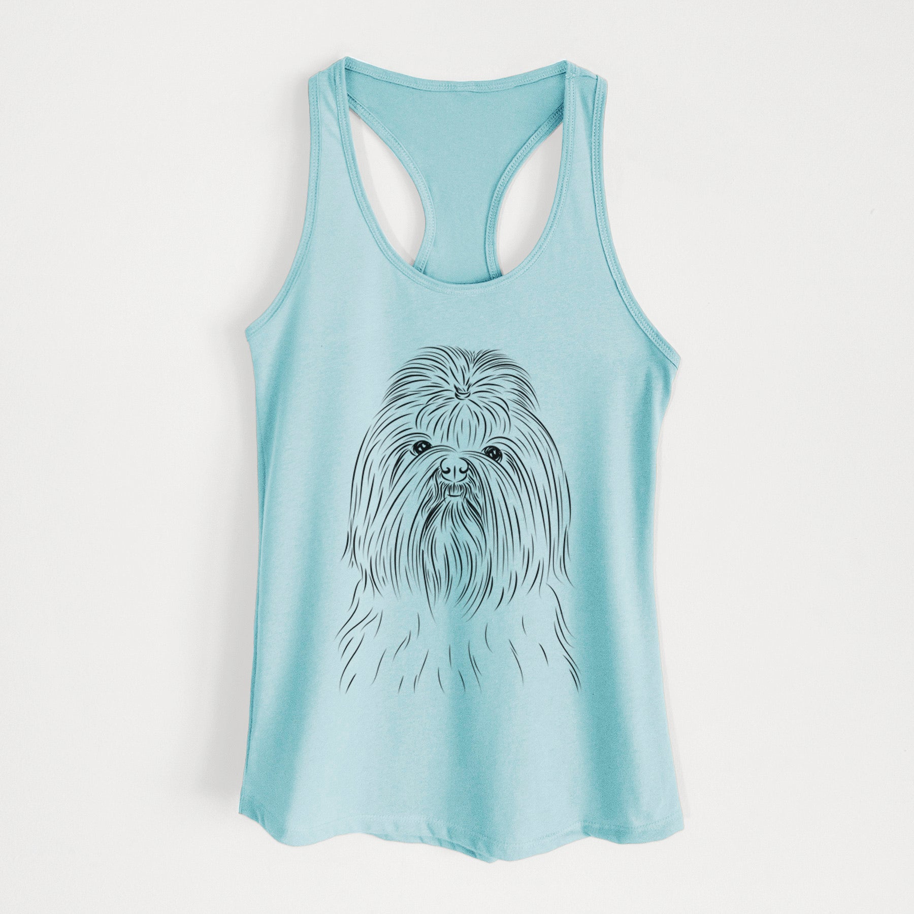 Sabine the Shih Tzu - Women's Racerback Tanktop