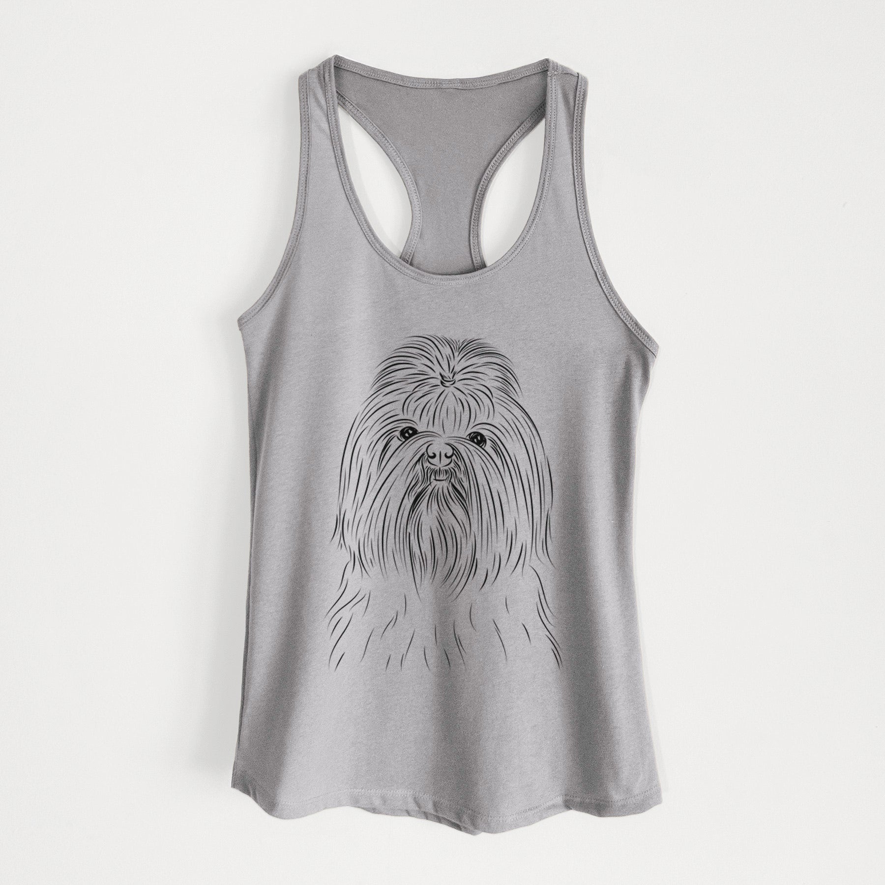 Sabine the Shih Tzu - Women's Racerback Tanktop