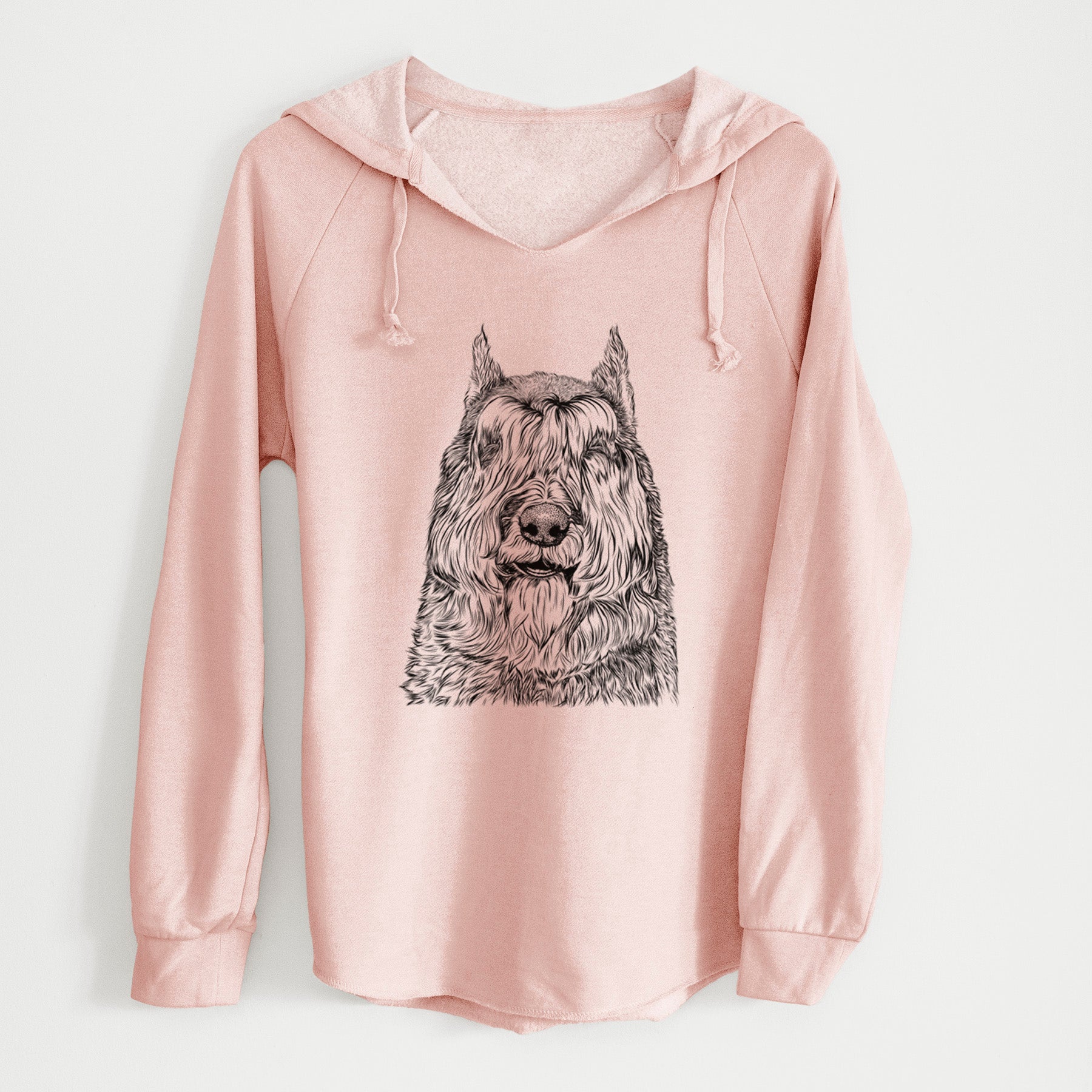 Bare Sabre the Bouvier Des Flandres - Cali Wave Hooded Sweatshirt