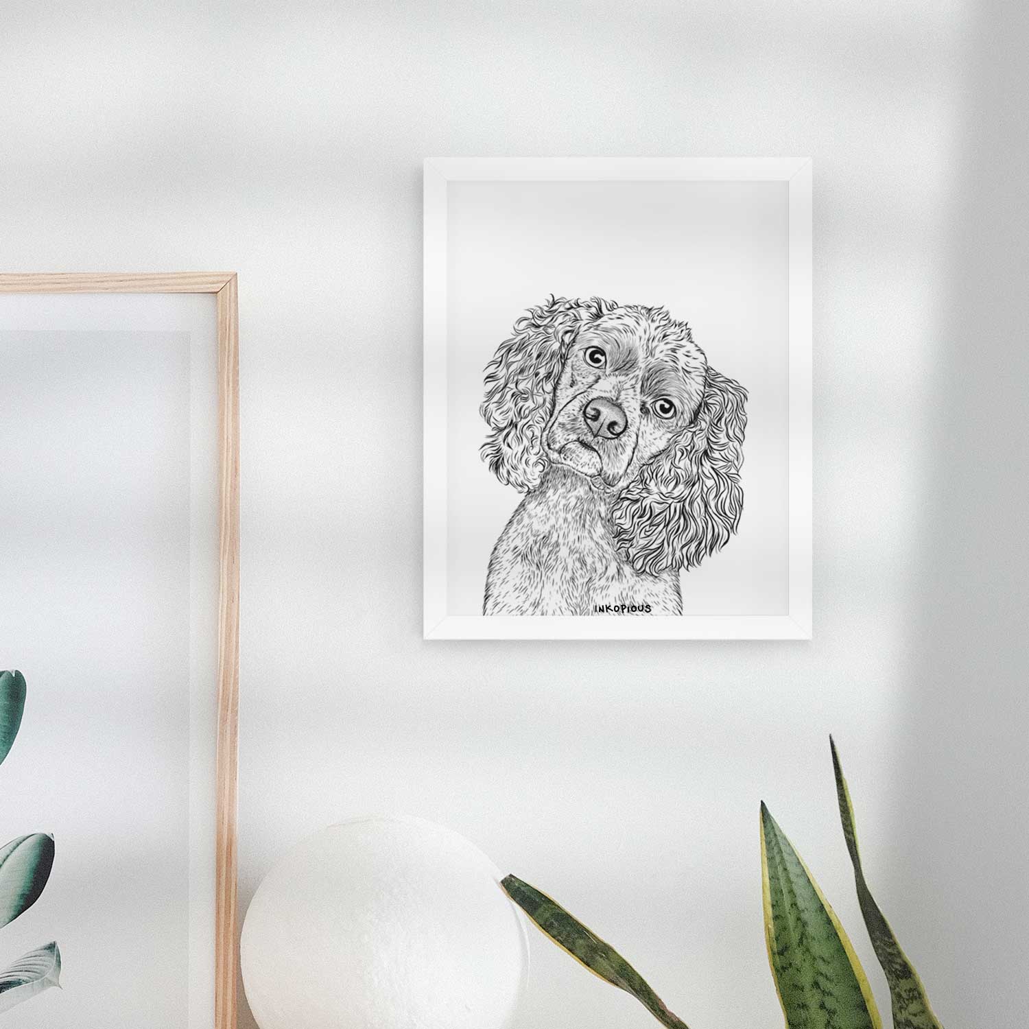 Sadie the Cocker Spaniel Art Print