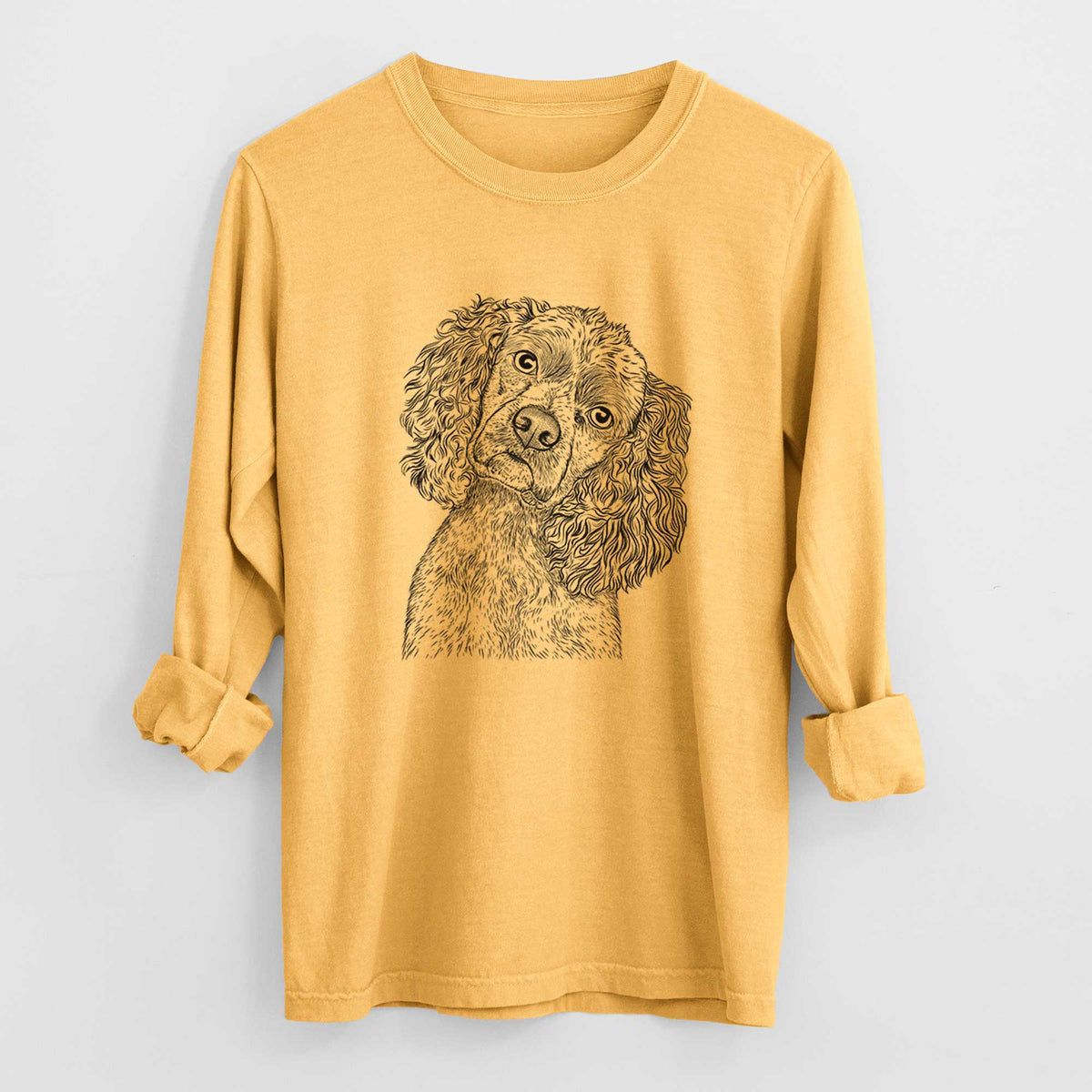 Bare Sadie the Cocker Spaniel - Heavyweight 100% Cotton Long Sleeve