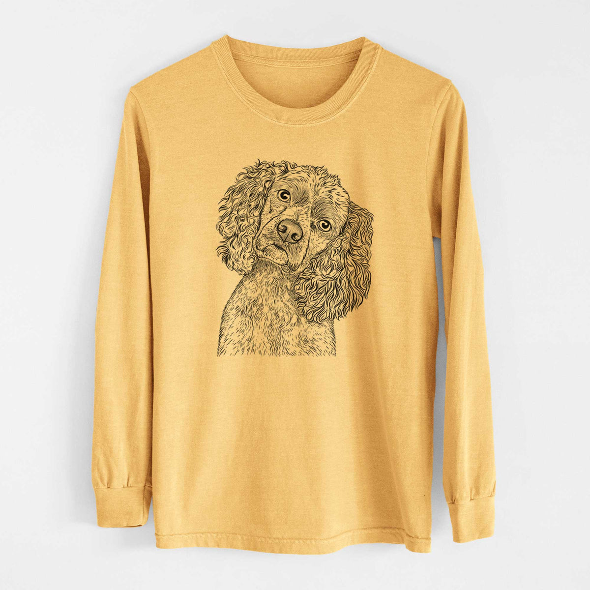 Bare Sadie the Cocker Spaniel - Heavyweight 100% Cotton Long Sleeve