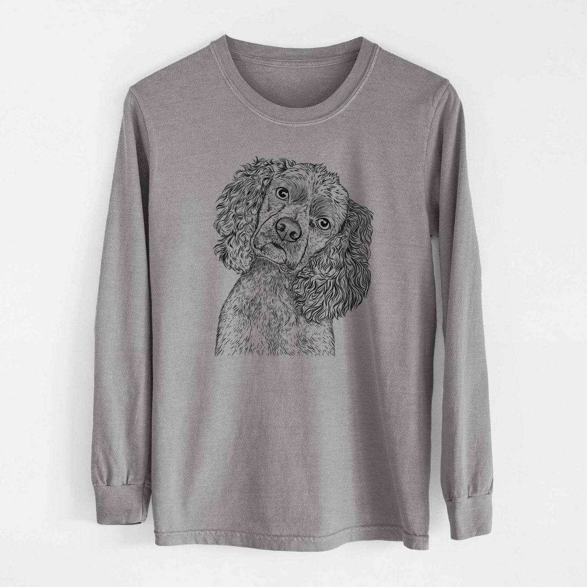 Bare Sadie the Cocker Spaniel - Heavyweight 100% Cotton Long Sleeve