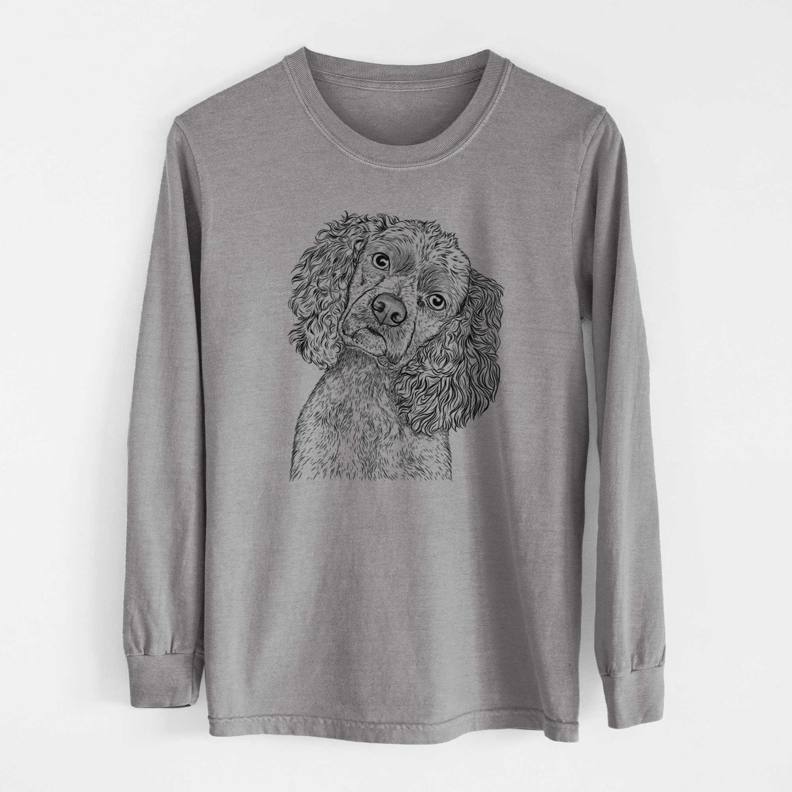 Bare Sadie the Cocker Spaniel - Heavyweight 100% Cotton Long Sleeve