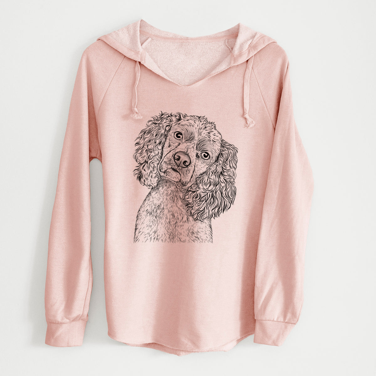 Bare Sadie the Cocker Spaniel - Cali Wave Hooded Sweatshirt