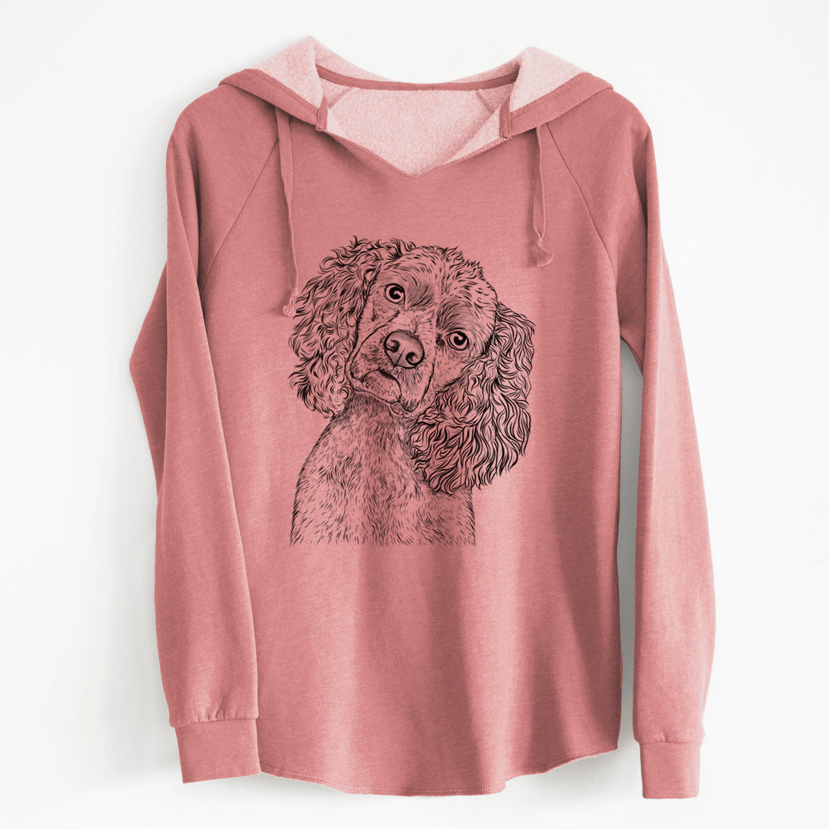 Bare Sadie the Cocker Spaniel - Cali Wave Hooded Sweatshirt