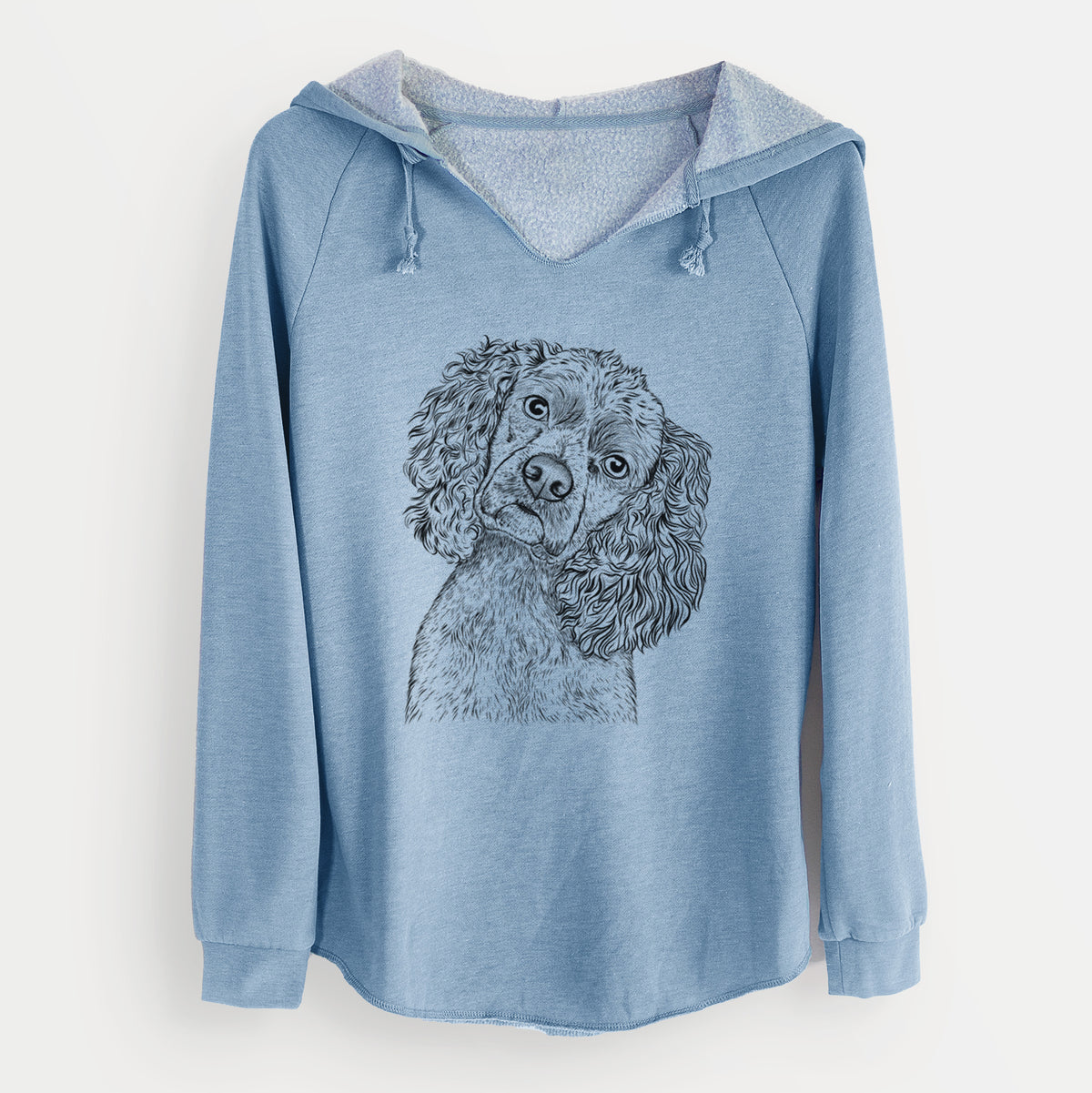 Bare Sadie the Cocker Spaniel - Cali Wave Hooded Sweatshirt