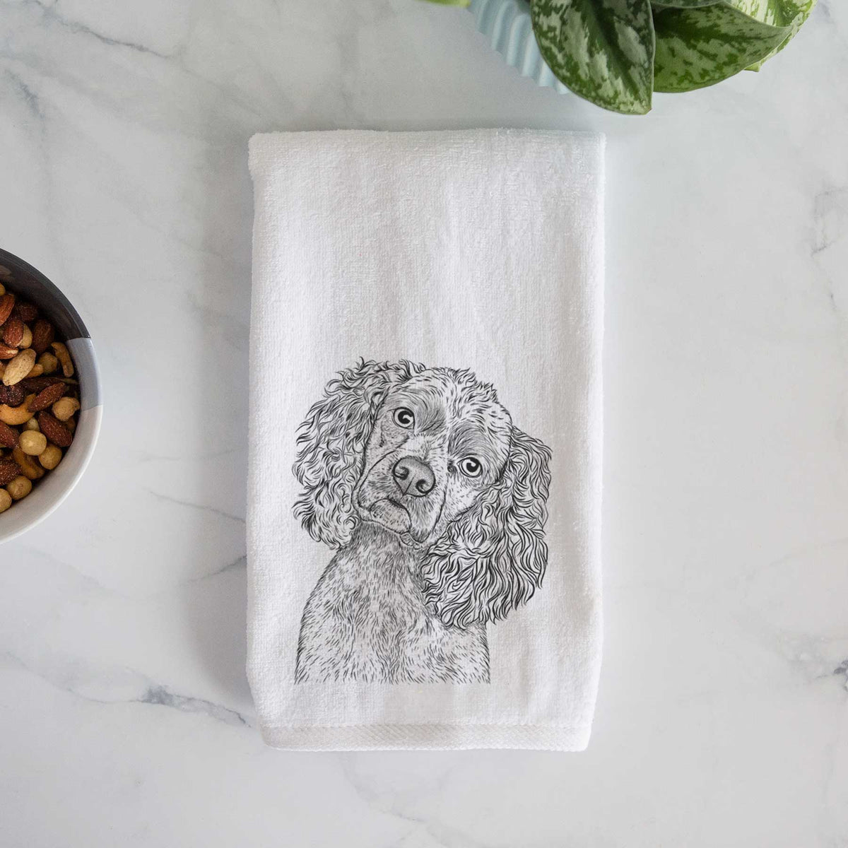Sadie the Cocker Spaniel Decorative Hand Towel