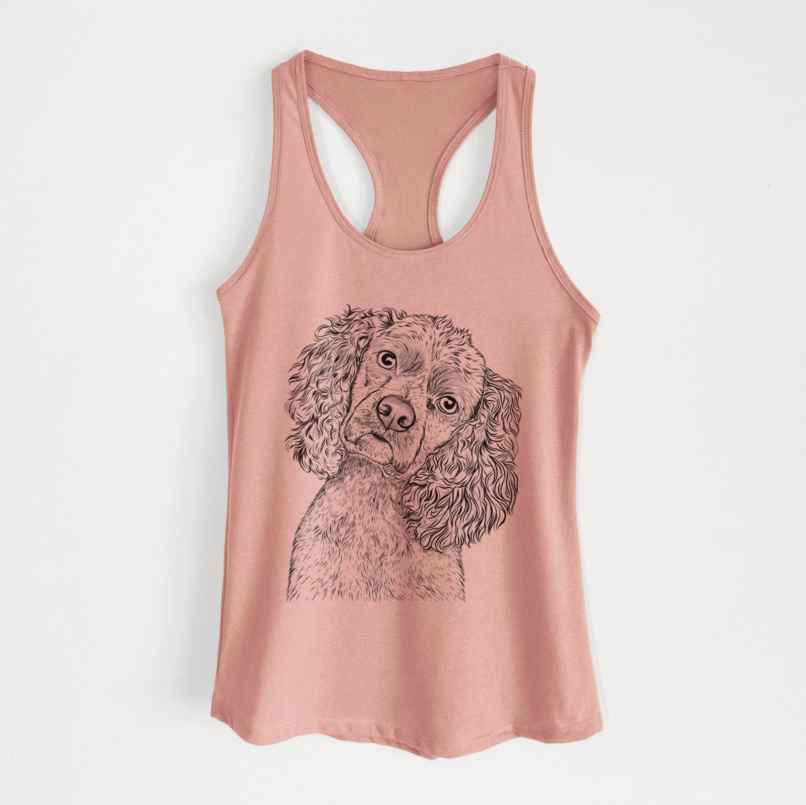 Sadie the Cocker Spaniel - Women's Racerback Tanktop