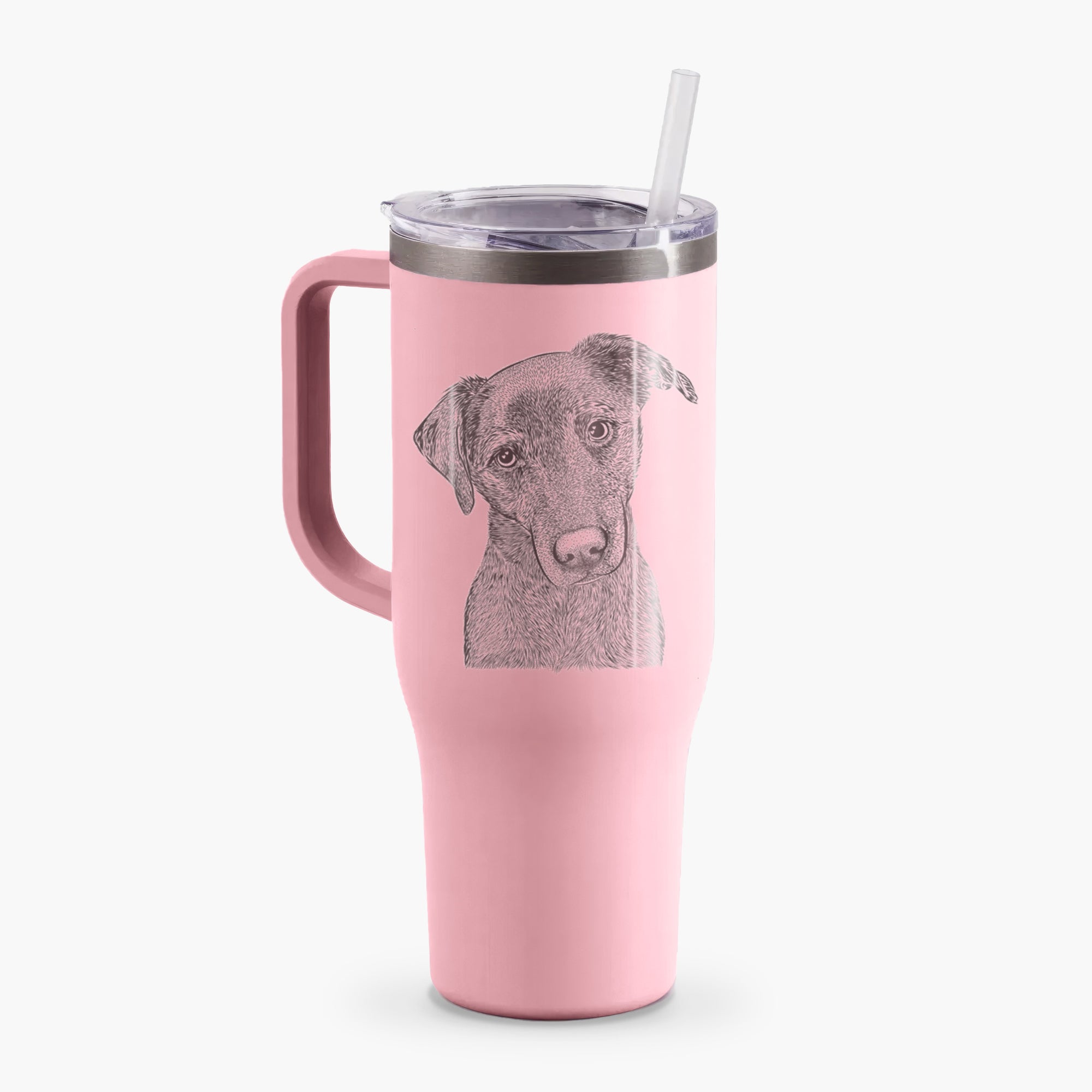 Sadie the Whipador - 40oz Tumbler with Handle