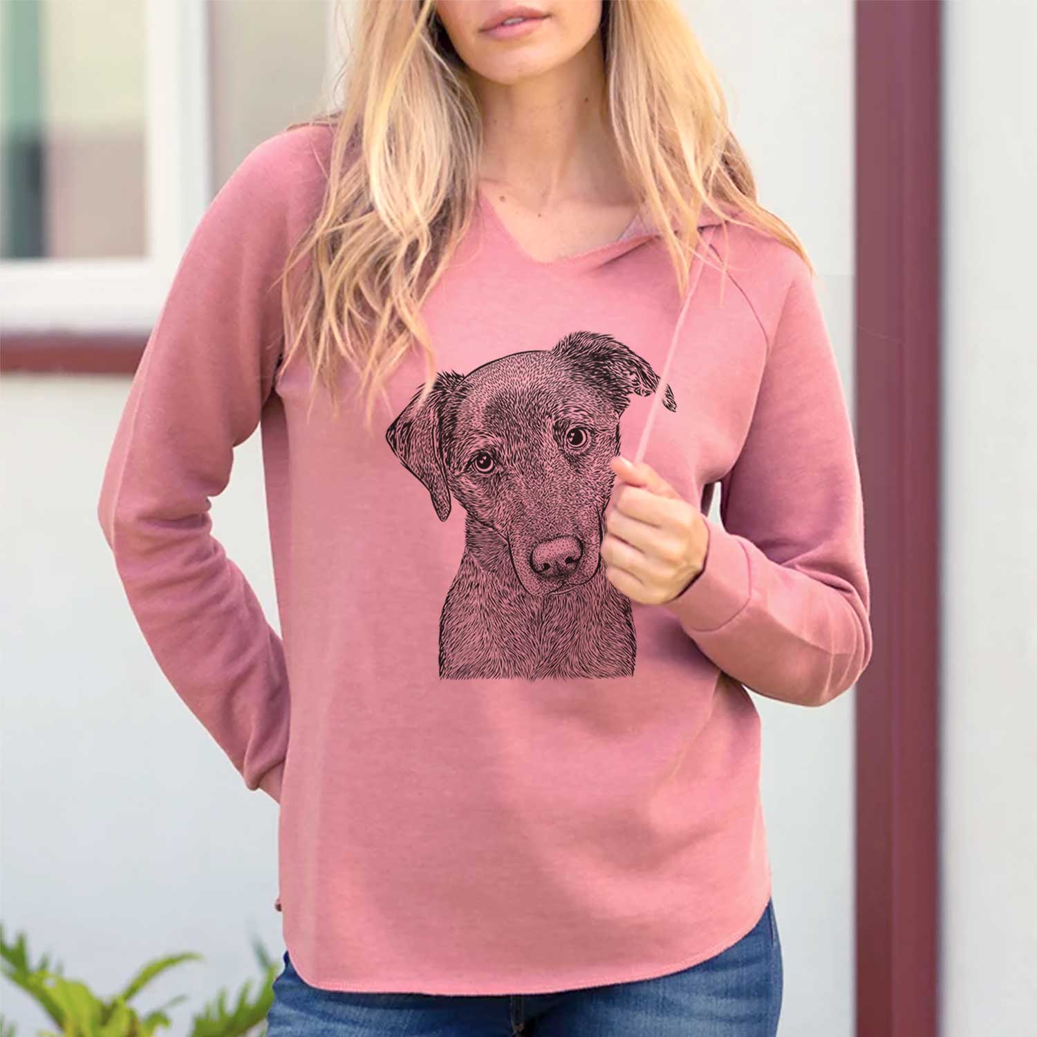 Sadie the Whipador - Cali Wave Hooded Sweatshirt