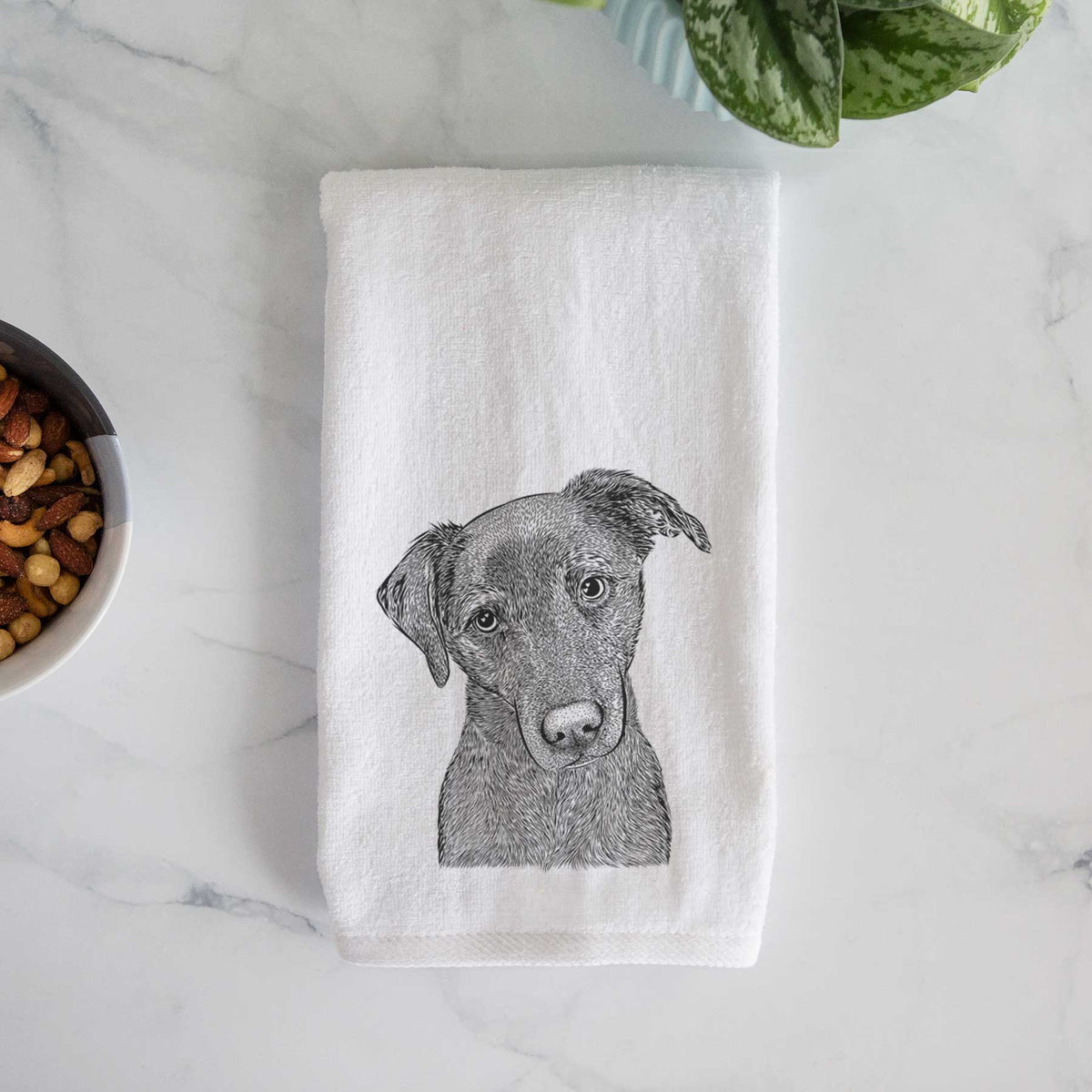 Sadie the Whipador Decorative Hand Towel