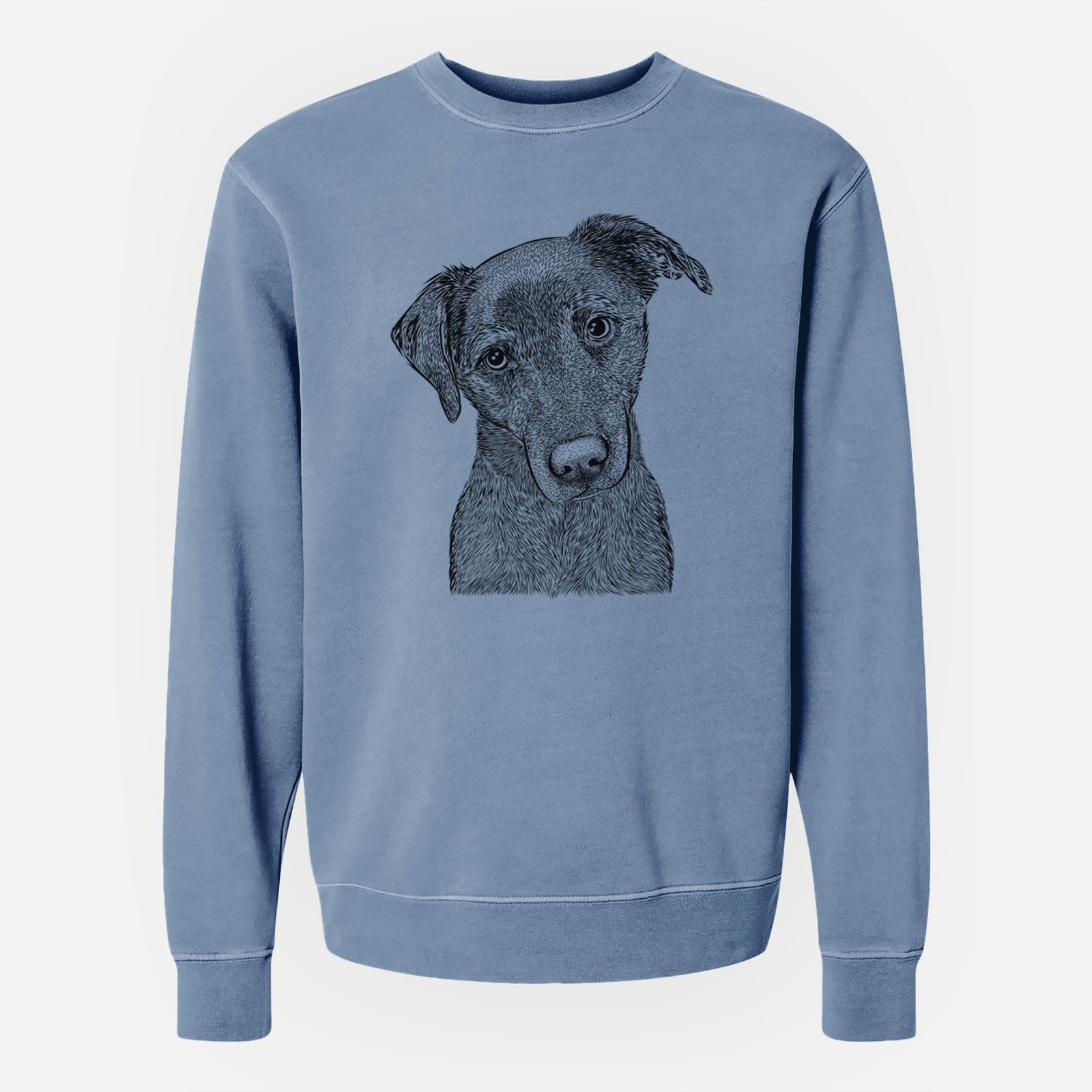 Bare Sadie the Whipador - Unisex Pigment Dyed Crew Sweatshirt