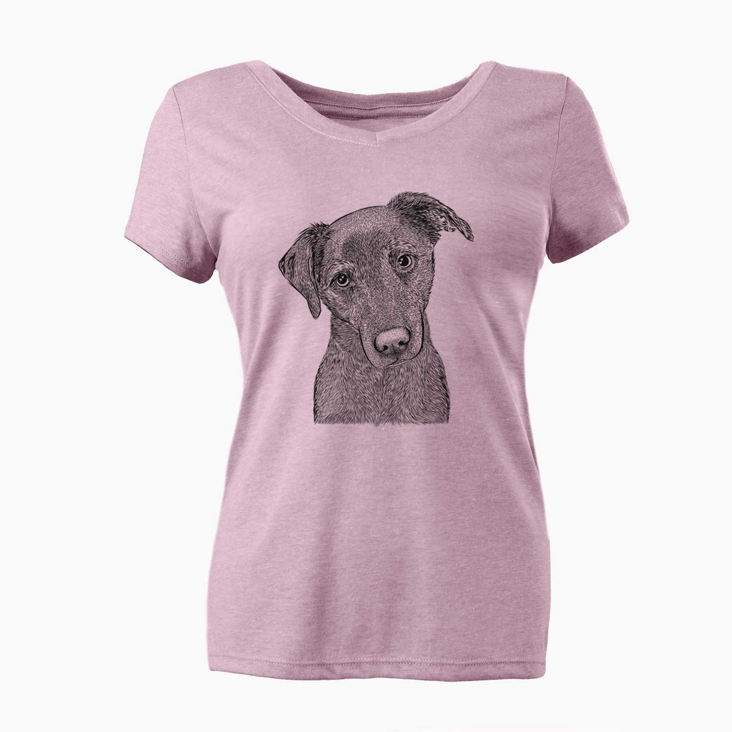 Bare Sadie the Whipador - Women's V-neck Shirt