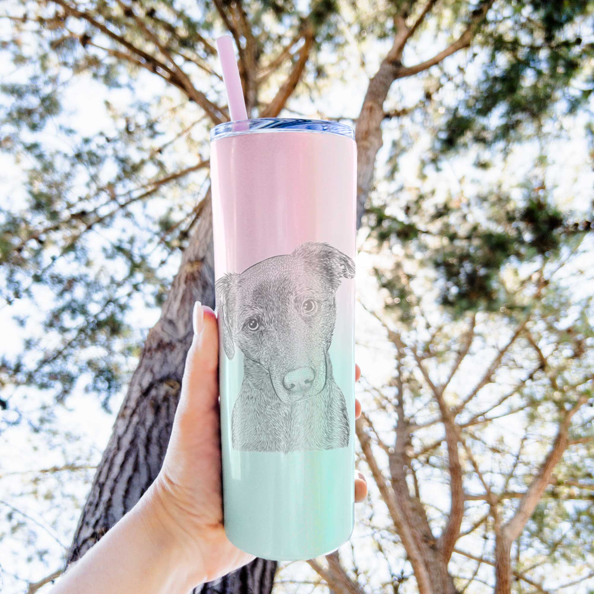 Sadie the Whipador - 20oz Skinny Tumbler