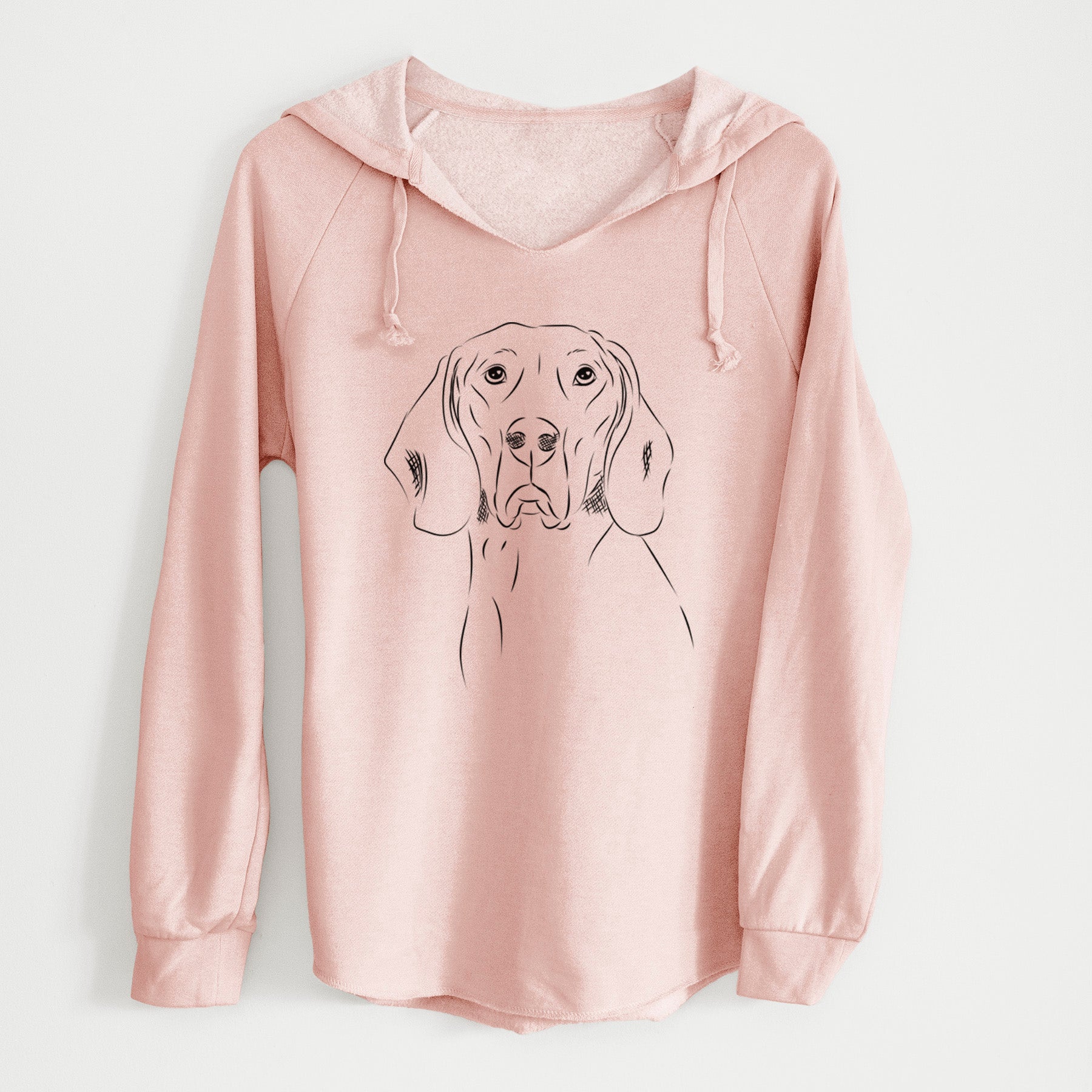 Bare Sagan the Coonhound - Cali Wave Hooded Sweatshirt