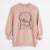 Bare Sally the Silkie Chicken - Unisex Pigment Dyed Crew Sweatshirt