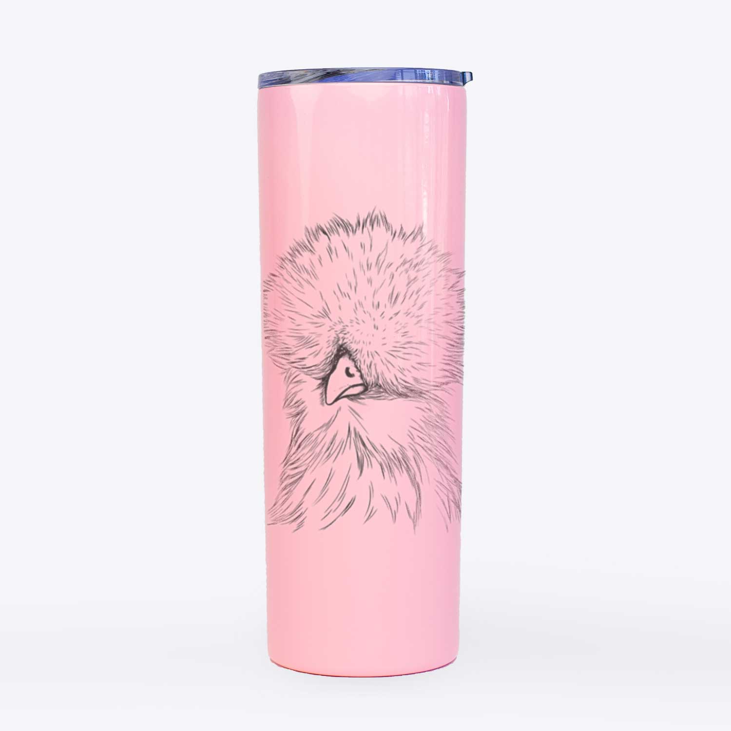 Sally the Silkie Chicken - 20oz Skinny Tumbler