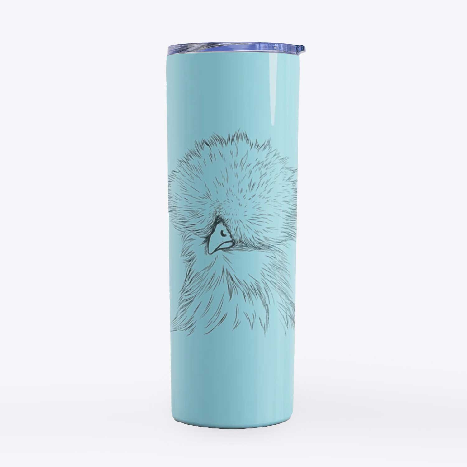 Sally the Silkie Chicken - 20oz Skinny Tumbler