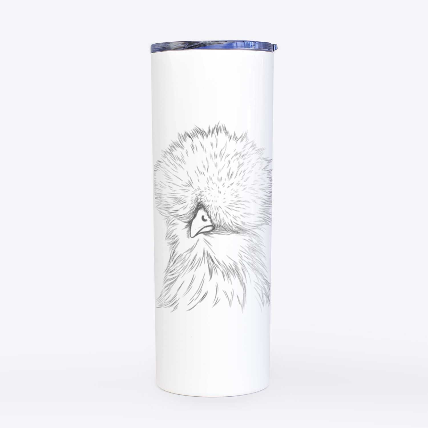 Sally the Silkie Chicken - 20oz Skinny Tumbler