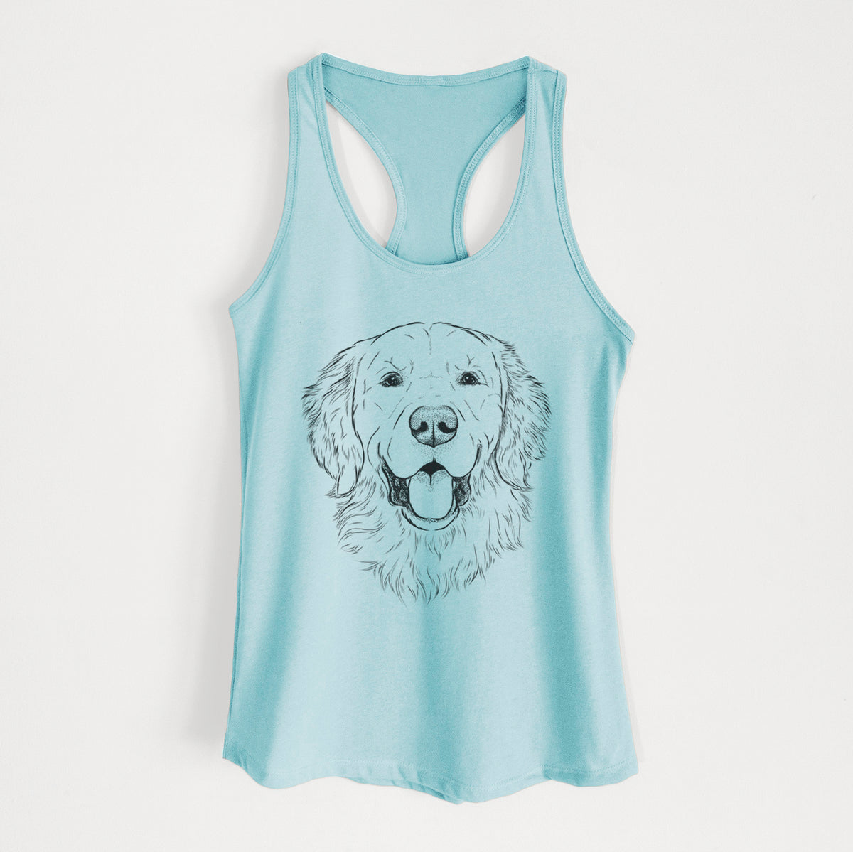 Sam the Golden Retriever - Women's Racerback Tanktop